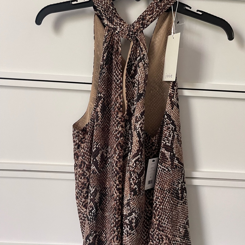 Joie Snakeskin Top
